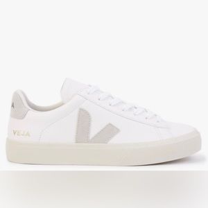 Veja - Campo Chromefree Leather Extra White Natural Trainers